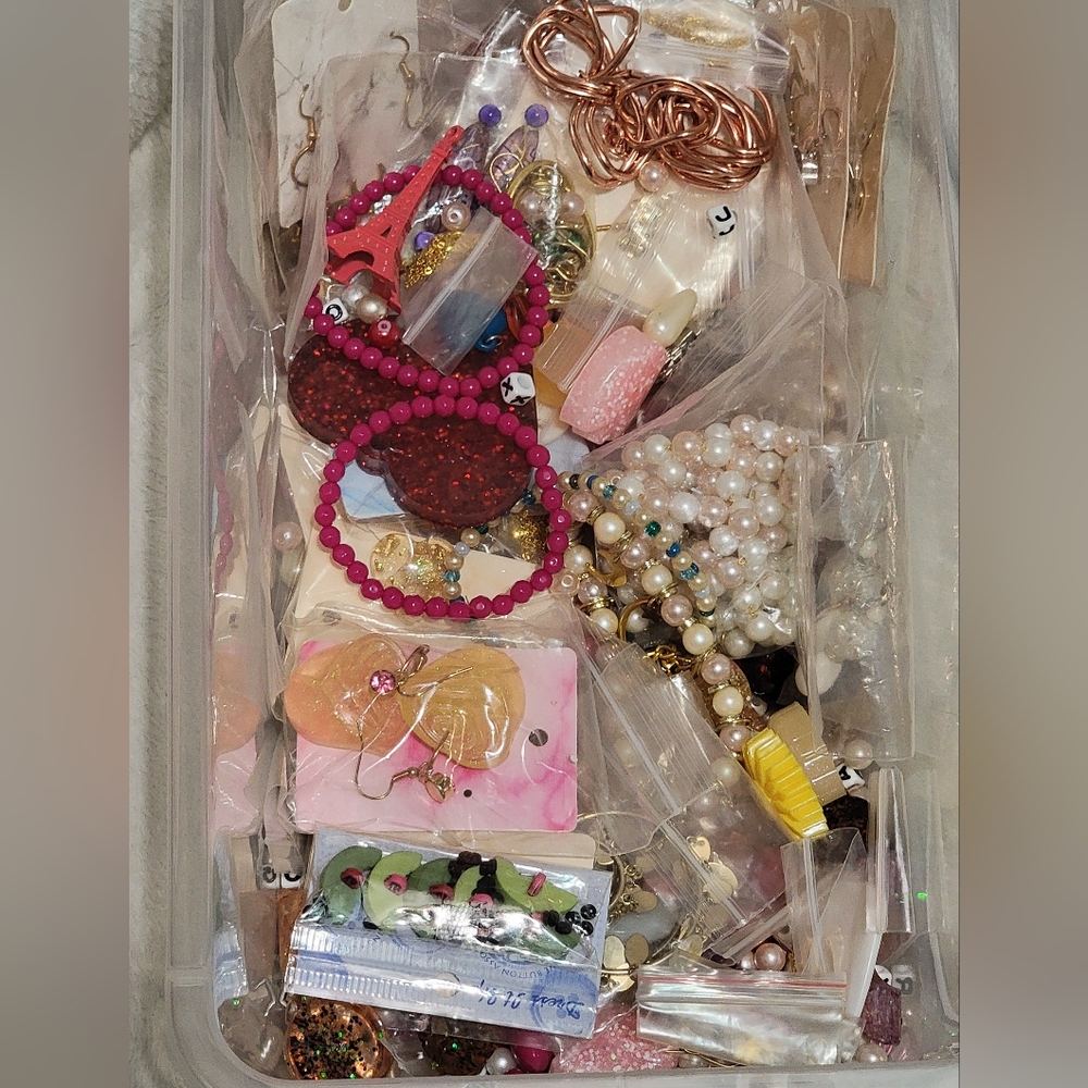 Jewelry Making Mix By The Scoop: Ultra Girly Mix